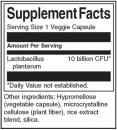 L. plantarum Inner Bowel Support 10 Billion CFU / 30 Vcaps