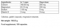 Calcium, Magnesium and Vitamin D / 100 Caps