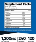 EAA Essential Amino Acids 600 mg / 240 Caps