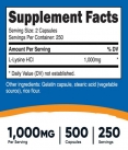 L-Lysine 500 mg / 500 Caps