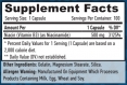 Niacinamide / Vitamin B-3 / 500 mg / 100 Caps