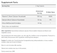 Vitamin C-500 Calcium Ascorbate-C / 250 Vcaps