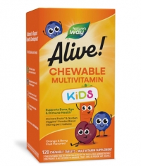 NATURES WAY Alive Children's Multi-Vitamin Chewable 120 Tabs