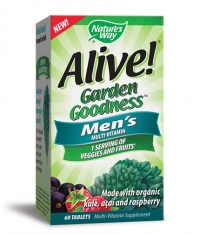 NATURES WAY Alive Garden Goodness Men's Multi-Vitamin / 60 Tabs.