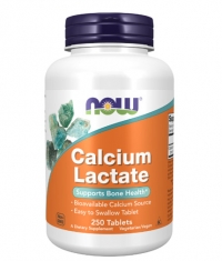 NOW Calcium Lactate 10 Grain / 650mg / 250 Tabs.