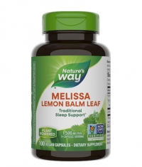 NATURES WAY Melissa Lemon Balm Leaf 500mg. / 100 Vcaps.