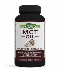 NATURES WAY MCT Oil from Coconut / 180 Soft.