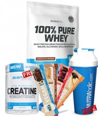 PROMO STACK BIOTECH USA 100% Pure Whey + 3 Δώρο