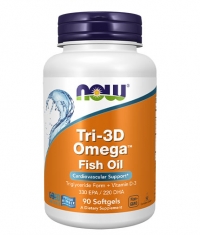 NOW Tri-3D Omega / 90 Softgels