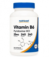 NUTRICOST Vitamin B6 25 mg / 240 Caps