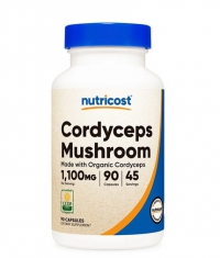 NUTRICOST Cordyceps 550 mg / 90 Caps