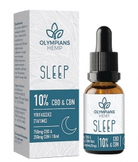 OLYMPIANS HEMP Sleep CBD 10% + CBN 10% Broad Spectrum / 10 ml