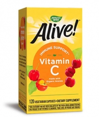 NATURES WAY Alive! Vitamin C From Organic Acerola / 120 Vcaps