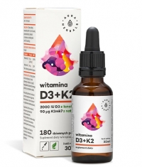 AURA HERBALS Vitamin D3 + K2 / 30 ml