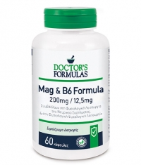 DOCTOR'S FORMULAS Magnesium + Vitamin B6 / 60 Caps