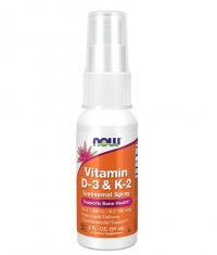 NOW Vitamin D-3 & K-2 / 59ml