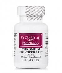 ECOLOGICAL FORMULAS Chromium Cruciferate 200 µg / 30 Caps