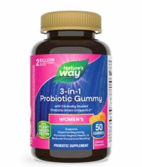 NATURES WAY Women's 3 in 1 Probiotic Gummy / 50 Gummies