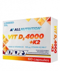 ALLNUTRITION Vitamin D3 4000 + K2 / 60 Caps