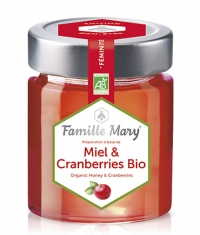 FAMILLE MARY Honey & Cranberries Bio / 170 g