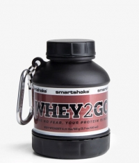 SMART SHAKE Whey2Go Container - Funnel / Black / 110 ml