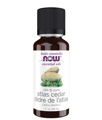 NOW Atlas Cedar Oil / 100% Pure Cedrus Atlantica / 30 ml