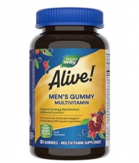 NATURES WAY Alive! Men’s Gummy Complete Multivitamin / 60 Gummies