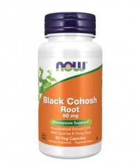 NOW Black Cohosh Root 80 mg / 90 Vcaps