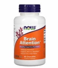 NOW Brain Attention / 60 Chews