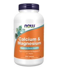 NOW Calcium & Magnesium 2:1 / 250 Tabs