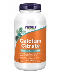 NOW Calcium Citrate with Minerals & Vitamin D-2 / 250 Tabs