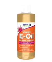 NOW Vitamin E-Oil Liquid with Mixed Tocopherols / 118 ml