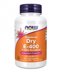 NOW Vitamin E-400 Vegetarian Dry / 100 Caps