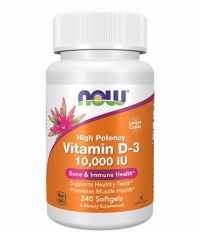 NOW Vitamin D-3 10,000 IU / 240 Softgels