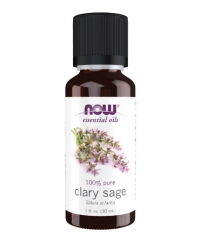 NOW Clary Sage Oil 100% Pure / 30 ml