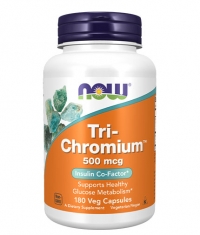 NOW Tri-Chromium 500 mcg with Cinnamon / 180 Vcaps