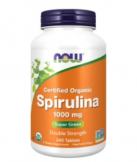 NOW Spirulina Double Strength 1000 mg / 240 Tabs