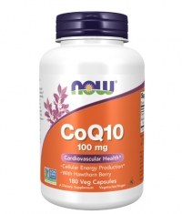 NOW CoQ10 with Hawthorn Berry 100mg / 180 VCaps