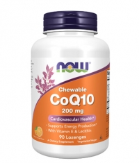 NOW CoQ10 200 mg / 90 Lozenges