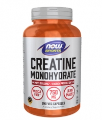 NOW Creatine Monohydrate 750 mg / 240 Vcaps