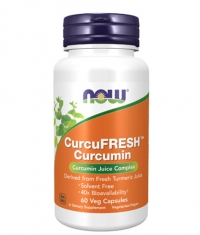 NOW CurcuFRESH / Curcumin 500 mg / 60 Vcaps