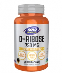 NOW D-Ribose 750 mg / 120 Vcaps