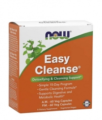 NOW Easy Cleanse Kit AM/PM / 2 x 60 Vcaps