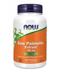 NOW Saw Palmetto Extract 160 mg / 240 Softgels