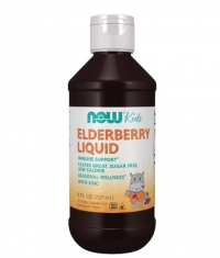 NOW Elderberry Liquid for Kids / 237 ml