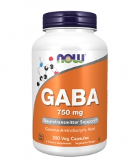 NOW GABA 750 mg / 200 Vcaps