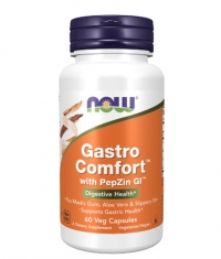 NOW Gastro Comfort with PepZin GI / 60 Vcaps