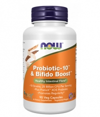 NOW Probiotic-10™ & Bifido Boost™ / 90 Vcaps