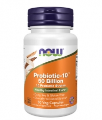 NOW Probiotic-10™ 50 Billion / 50 Vcaps