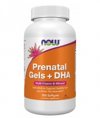 NOW Prenatal Gels + DHA / 180 Softgels